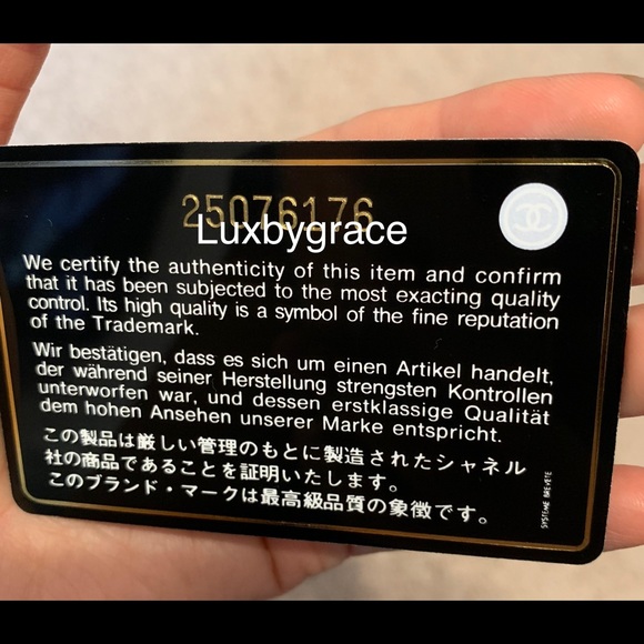 Chanel boy woc / clutch on chain / wallet on chain - Picture 8 of 8